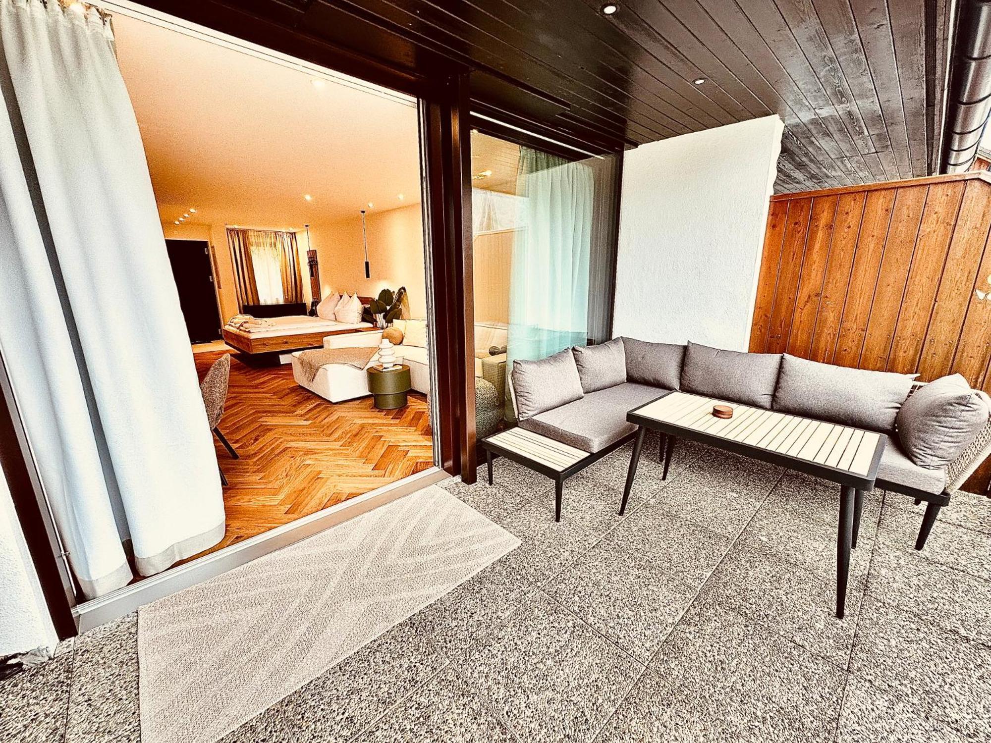 Das Alpenzeit Appartement Mit Just Private Terrasse (Adults Only) Bad Aussee Extérieur photo