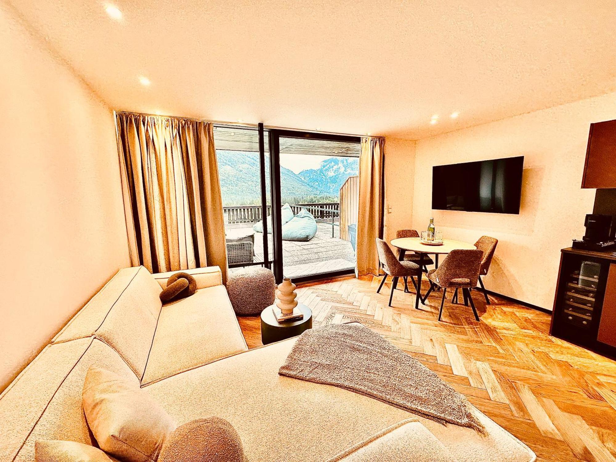 Das Alpenzeit Appartement Mit Just Private Terrasse (Adults Only) Bad Aussee Extérieur photo