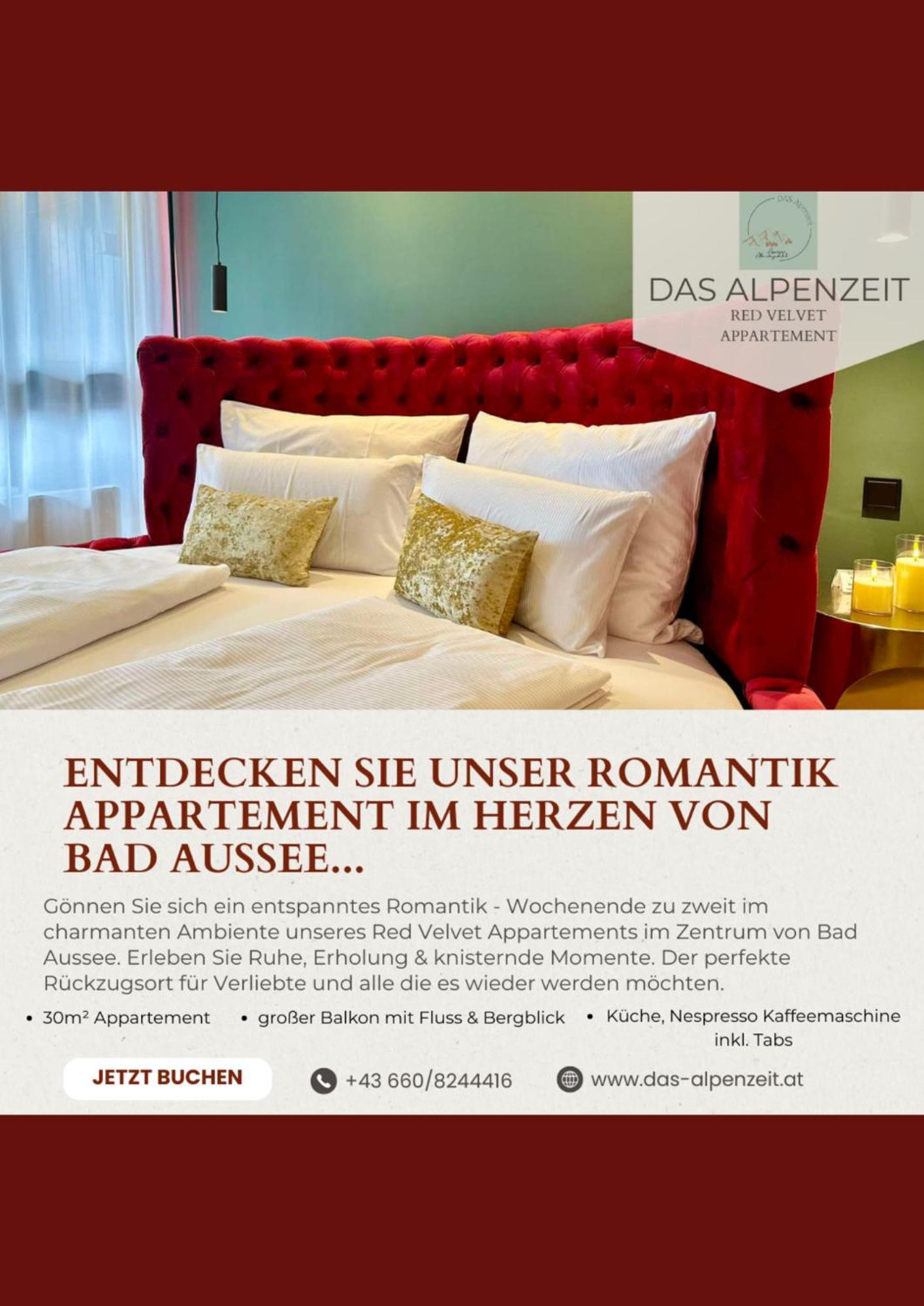 Das Alpenzeit Appartement Mit Just Private Terrasse (Adults Only) Bad Aussee Extérieur photo