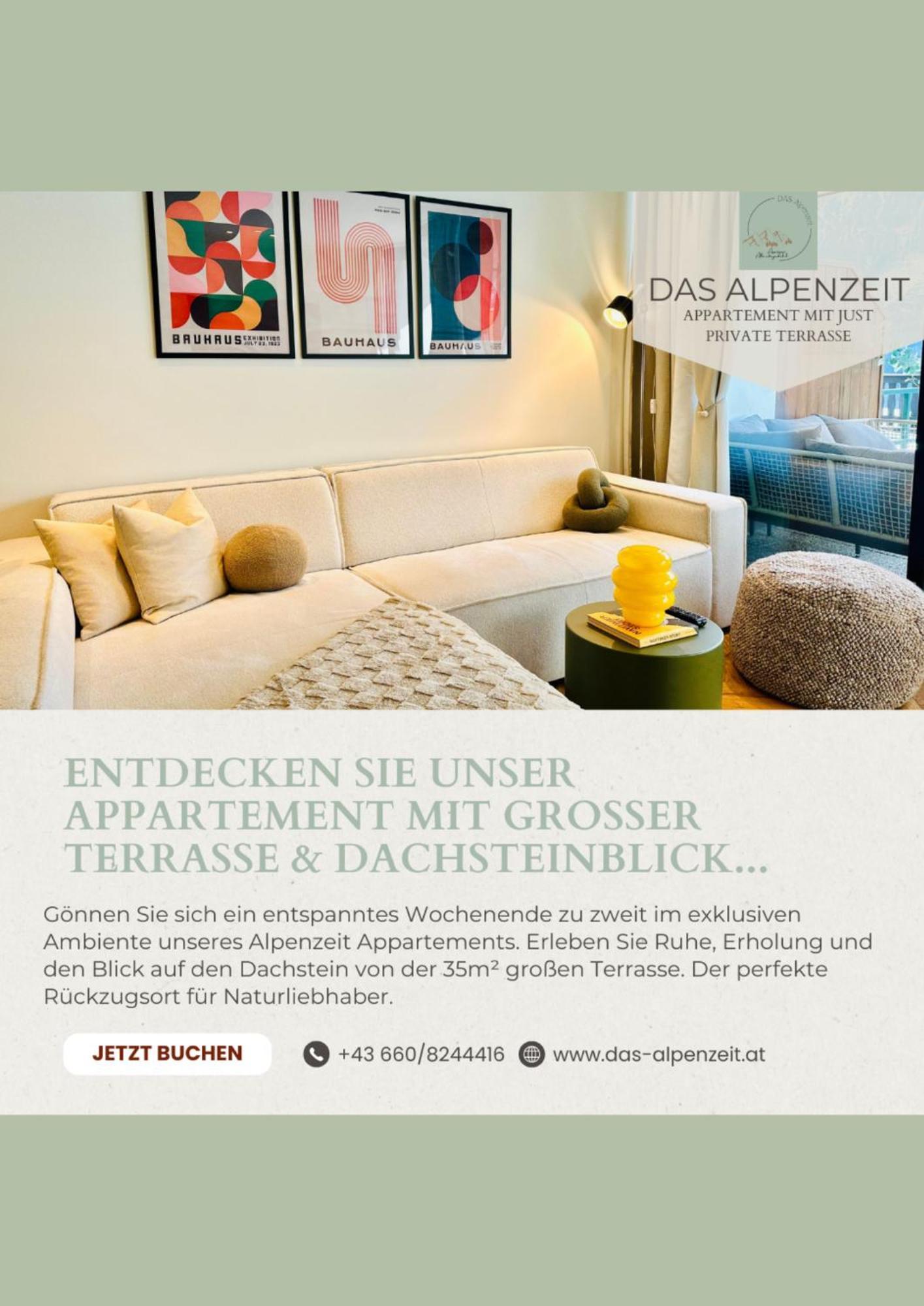 Das Alpenzeit Appartement Mit Just Private Terrasse (Adults Only) Bad Aussee Extérieur photo