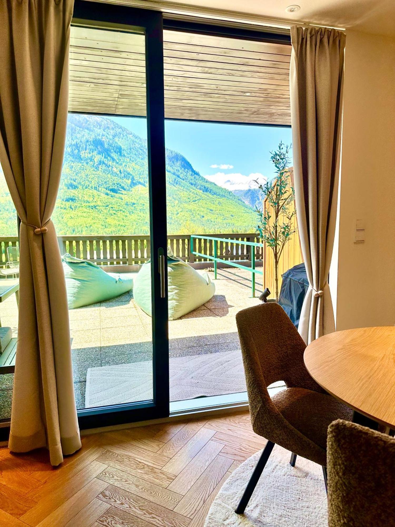Das Alpenzeit Appartement Mit Just Private Terrasse (Adults Only) Bad Aussee Extérieur photo
